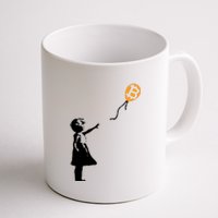 Bitcoin Balloon Cryptocurrency Coffee Mug