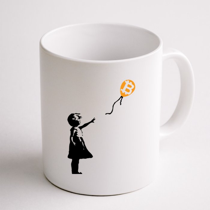 Bitcoin Balloon Cryptocurrency Coffee Mug