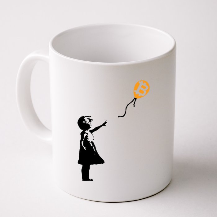 Bitcoin Balloon Cryptocurrency Coffee Mug