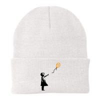 Bitcoin Balloon Cryptocurrency Knit Cap Winter Beanie