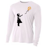 Bitcoin Balloon Cryptocurrency Cooling Performance Long Sleeve Crew