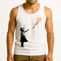 Bitcoin Balloon Cryptocurrency Tank Top