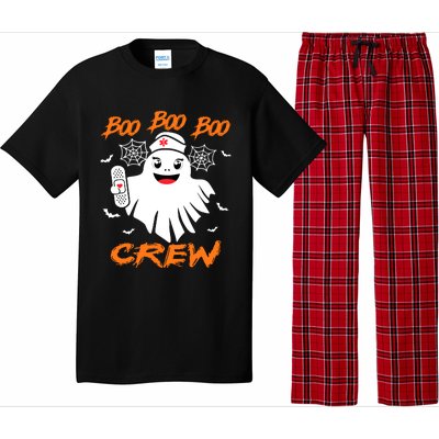 Boo Boo Crew Nurse Halloween Nurse Pajama Set