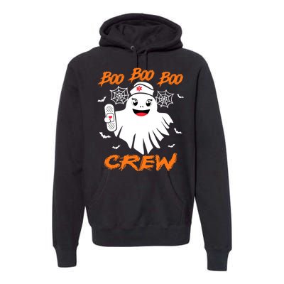 Boo Boo Crew Nurse Halloween Nurse Premium Hoodie