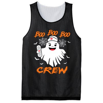 Boo Boo Crew Nurse Halloween Nurse Mesh Reversible Basketball Jersey Tank