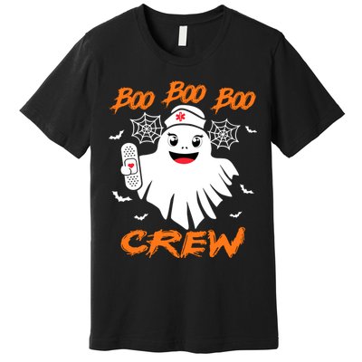 Boo Boo Crew Nurse Halloween Nurse Premium T-Shirt