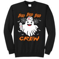 Boo Boo Crew Nurse Halloween Nurse Tall Sweatshirt