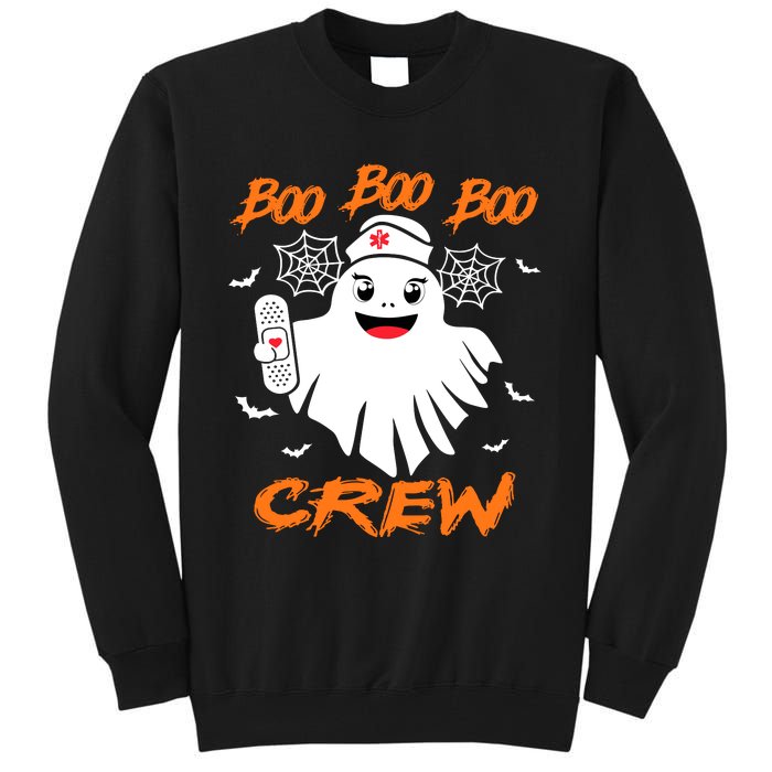 Boo Boo Crew Nurse Halloween Nurse Tall Sweatshirt