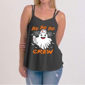 Boo Boo Crew Nurse Halloween Nurse Women's Strappy Tank