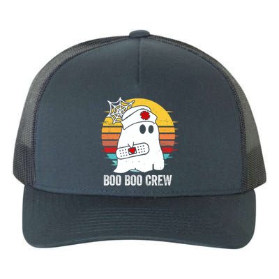 Boo Boo Crew Funny Nurse Halloween Ghost Costume Cute Gift Yupoong Adult 5-Panel Trucker Hat