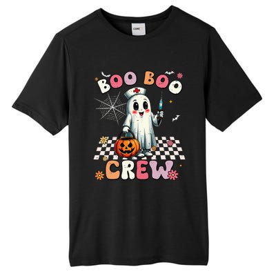 Boo Boo Crew Halloween Ghost Nurse Tall Fusion ChromaSoft Performance T-Shirt