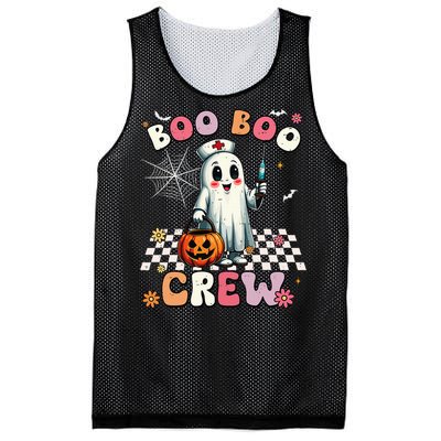 Boo Boo Crew Halloween Ghost Nurse Mesh Reversible Basketball Jersey Tank