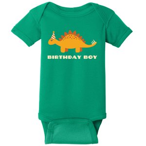 Birthday Boy Dinosaur Baby Bodysuit