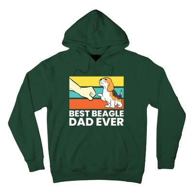 Best Beagle Dad Ever Funny Beagle Dog Dad Hoodie