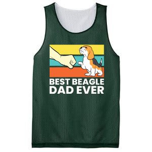 Best Beagle Dad Ever Funny Beagle Dog Dad Mesh Reversible Basketball Jersey Tank