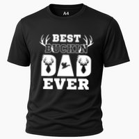 Best Buckin Dad Ever Funny Hunters Hunting Dads Fathers Meaningful Gift Cooling Performance Crew T-Shirt