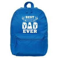 Best Buckin Dad Ever Funny Hunters Hunting Dads Fathers Meaningful Gift 16 in Basic Backpack