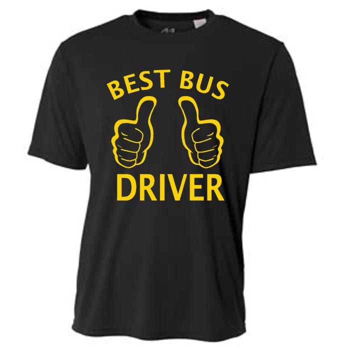 Best Bus Driver The Best School Bus Driver Cooling Performance Crew T-Shirt