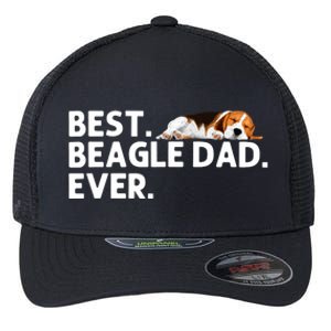 Best Beagle Dad Art For Father Beagle Dog Beagle Lover Flexfit Unipanel Trucker Cap