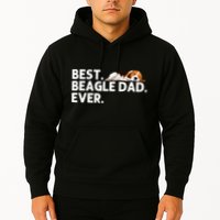 Best Beagle Dad Art For Father Beagle Dog Beagle Lover Hoodie