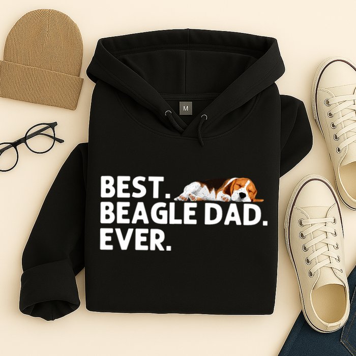 Best Beagle Dad Art For Father Beagle Dog Beagle Lover Hoodie