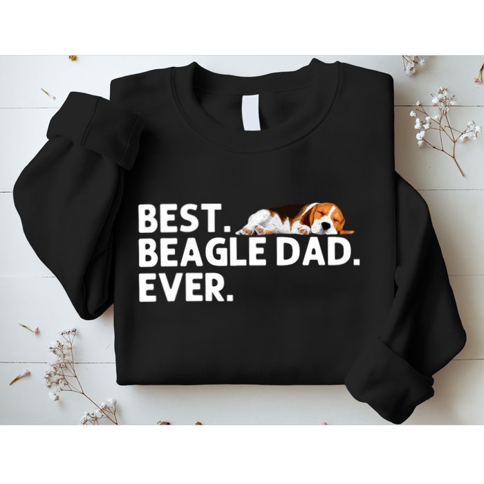 Best Beagle Dad Art For Father Beagle Dog Beagle Lover Sweatshirt