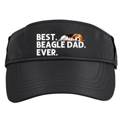 Best Beagle Dad Art For Father Beagle Dog Beagle Lover Adult Drive Performance Visor