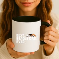 Best Beagle Dad Art For Father Beagle Dog Beagle Lover Mug