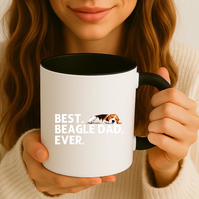 Best Beagle Dad Art For Father Beagle Dog Beagle Lover Mug