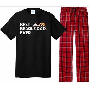 Best Beagle Dad Art For Father Beagle Dog Beagle Lover Pajama Set