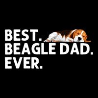 Best Beagle Dad Art For Father Beagle Dog Beagle Lover 16 in Basic Backpack