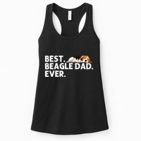Best Beagle Dad Art For Father Beagle Dog Beagle Lover Womens Tank Top