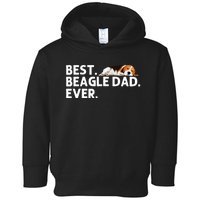 Best Beagle Dad Art For Father Beagle Dog Beagle Lover Toddler Hoodie