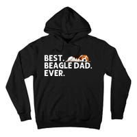 Best Beagle Dad Art For Father Beagle Dog Beagle Lover Tall Hoodie