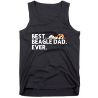 Best Beagle Dad Art For Father Beagle Dog Beagle Lover Tank Top