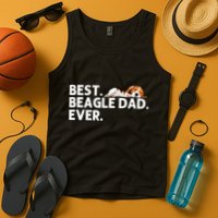 Best Beagle Dad Art For Father Beagle Dog Beagle Lover Tank Top