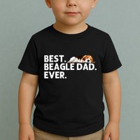 Best Beagle Dad Art For Father Beagle Dog Beagle Lover Toddler T-Shirt