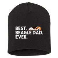 Best Beagle Dad Art For Father Beagle Dog Beagle Lover Short Acrylic Beanie