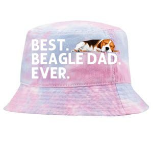 Best Beagle Dad Art For Father Beagle Dog Beagle Lover Tie-Dyed Bucket Hat