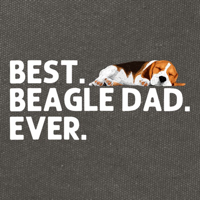 Best Beagle Dad Art For Father Beagle Dog Beagle Lover Cotton Canvas Backpack