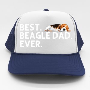 Best Beagle Dad Art For Father Beagle Dog Beagle Lover Trucker Hat