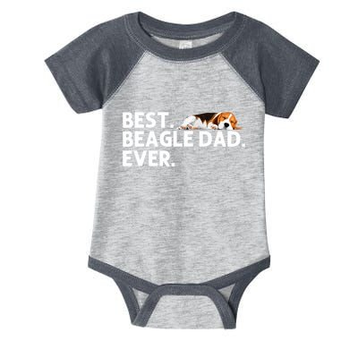 Best Beagle Dad Art For Father Beagle Dog Beagle Lover Infant Baby Jersey Bodysuit