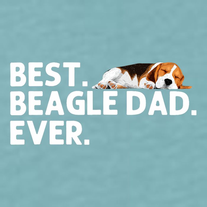 Best Beagle Dad Art For Father Beagle Dog Beagle Lover Sueded Cloud Jersey T-Shirt