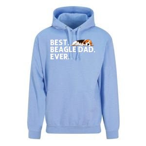 Best Beagle Dad Art For Father Beagle Dog Beagle Lover Unisex Surf Hoodie