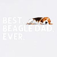 Best Beagle Dad Art For Father Beagle Dog Beagle Lover Garment-Dyed Sweatshirt