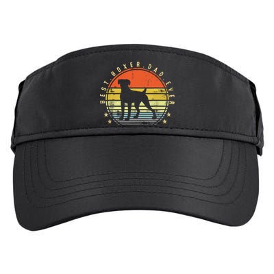 Best Boxer Dad Ever Daddy Dog Lover Funny Fathers Day Adult Drive Performance Visor