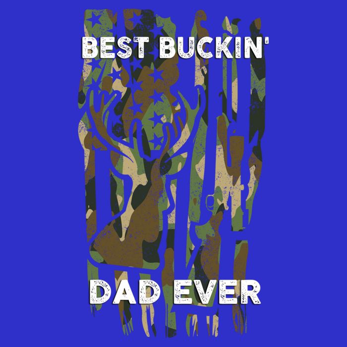 Best Buckin Dad Ever Usa Camouflage Deer Hunting Fathers Day Gift Sweatshirt