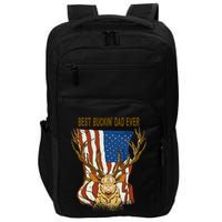 Best Buckin Dad Ever Funny Deer Father’S Day Hunting Dad Gift Impact Tech Backpack