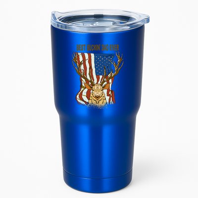 Best Buckin Dad Ever Funny Deer Father’S Day Hunting Dad Gift Tumbler