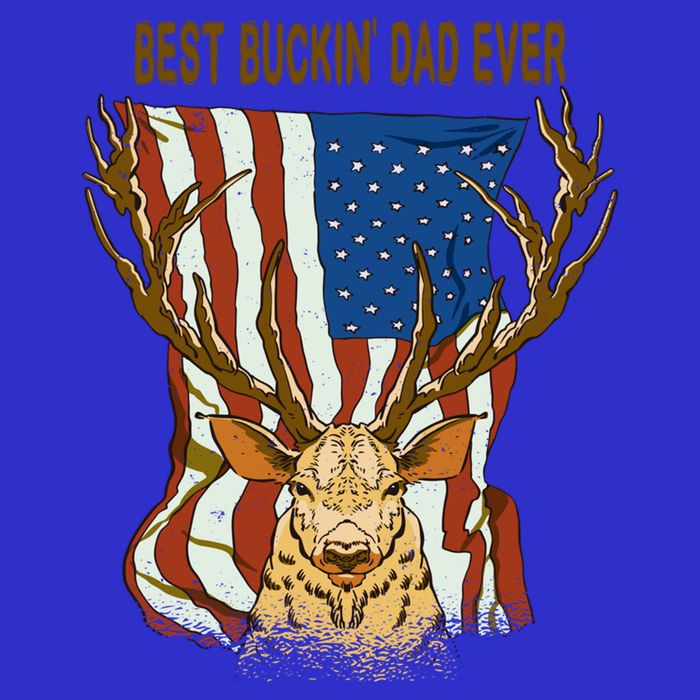 Best Buckin Dad Ever Funny Deer Father’S Day Hunting Dad Gift Visor